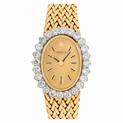 Rolex Rolex 5594 Manual Female 14k yellow gold Replica Watches