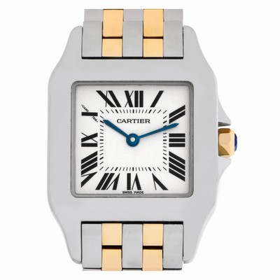 Cartier w25067z6 Santos Demoiselle Quartz Female Stainless Steel Replica Watches
