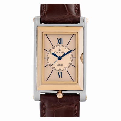 Chronoswiss ch2672 Cabrio Automatic Male 18k rose gold & stainless steel Replica Watches