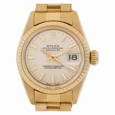 Rolex 6917 Datejust Automatic Female 18k yellow gold Replica Watches