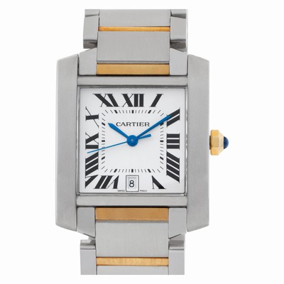 Cartier W51005Q4 Tank Francaise Automatic Unisex Stainless Steel Replica Watches