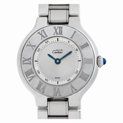 Cartier 1340 21 Quartz Female Stainless Steel Replica Watches