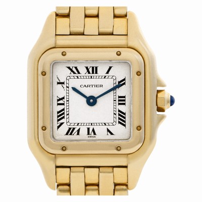 Cartier 8057917 Panthere Quartz Female 18k yellow gold Replica Watches