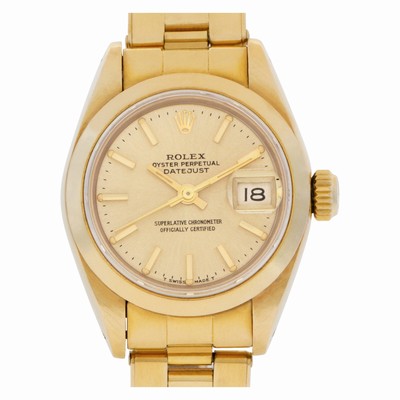 Rolex 6916 Datejust Automatic Female 18k yellow gold Replica Watches