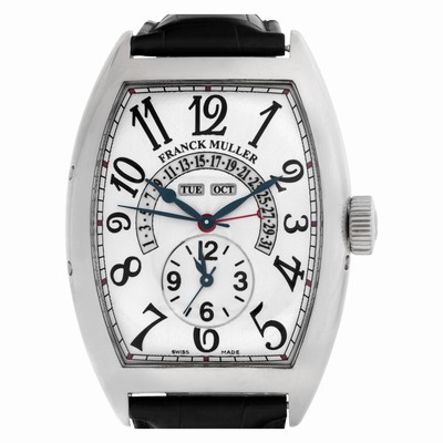 Franck Muller 9880 mc mb Master Calendar Automatic Male 18k White Gold Replica Watches