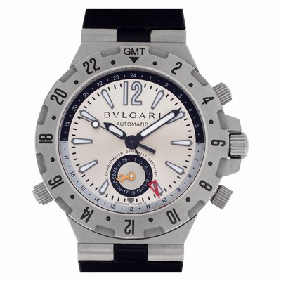 Bvlgari GMT40 S Diagono Professional Automatic Male Stainless Steel Replica Watches