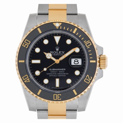 Rolex 116613 Submariner Automatic Male 18k gold & Stainless Steel Replica Watches