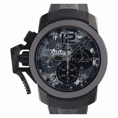 Graham 2CCAU.S03A.K92N Chronofighter Automatic Male PVD steel Replica Watches