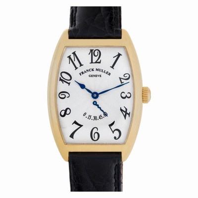Franck Muller 2852 Curvex Manual Male 18k yellow gold Replica Watches