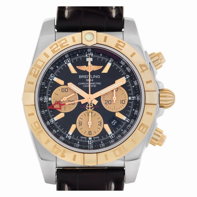 Breitling CB042012 Chronomat 44 GMT Automatic Male stainless steel & rose gold Replica Watches