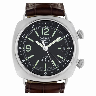 Panerai PAM00098 Radiomir Alarm Gmt Automatic Male Stainless Steel Replica Watches