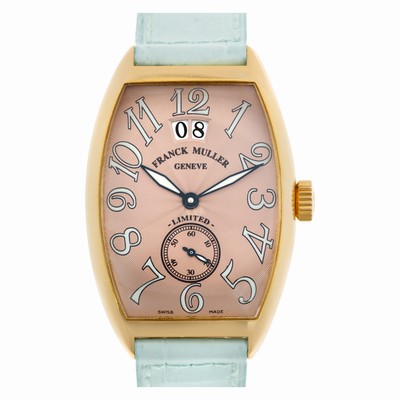 Franck Muller 2851 S6 Curvex Automatic Unisex 18k yellow gold Replica Watches
