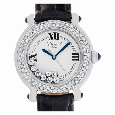 Chopard 8236 Happy Diamond Quartz Unisex Stainless Steel Replica Watches