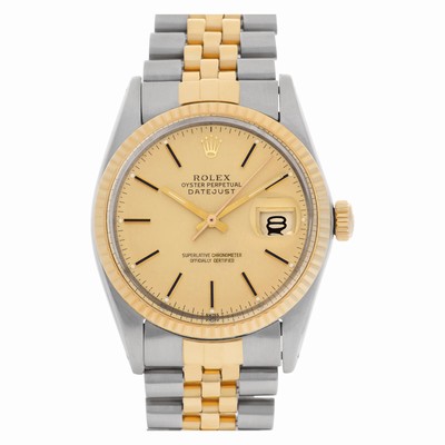 Rolex 16013 Datejust Automatic Unisex 14k gold & Stainless Steel Replica Watches