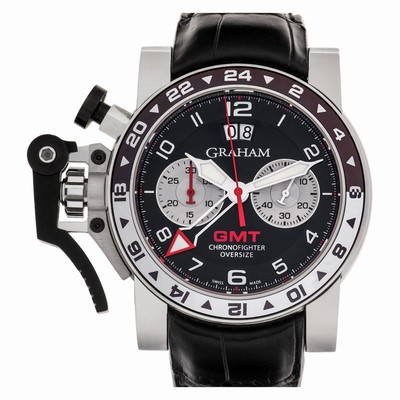 Graham 2CVBC.B15A Chronoflite GMT Automatic Male Stainless Steel Replica Watches