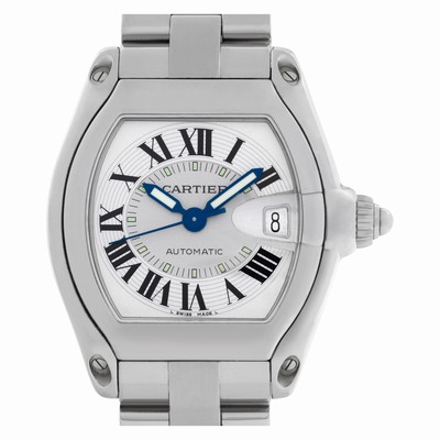 Cartier W62025V3 Roadster Automatic Unisex Stainless Steel Replica Watches