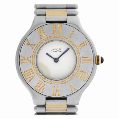 Cartier 901016240 Must 21 Quartz Female Stainless Steel Replica Watches