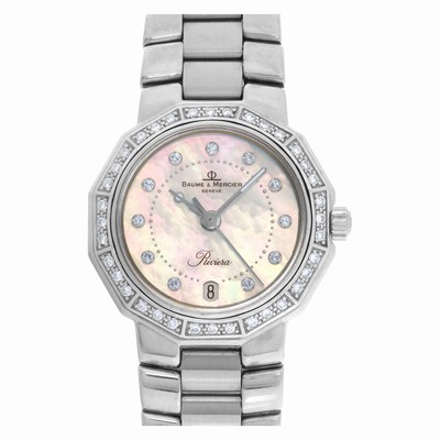 Baume & Mercier MV045057 Riviera Quartz Female Stainless Steel Replica Watches