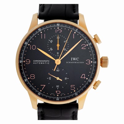 IWC IW3714 Portuguese Automatic Male 18k rose gold Replica Watches