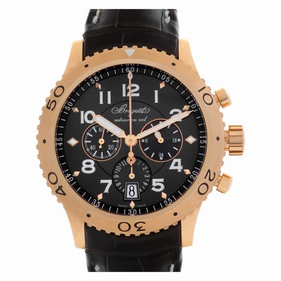Breguet 3810 Type XXI Automatic Male 18k rose gold Replica Watches