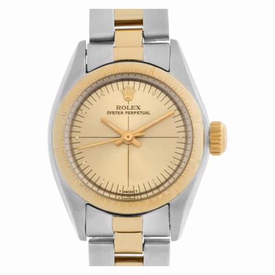 Rolex 6724 Oyster Perpetual Automatic Female 14k gold & Stainless Steel Replica Watches
