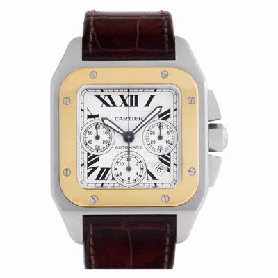 Cartier W20091X7 Santos 100 Automatic Male Stainless Steel Replica Watches