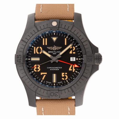 Breitling V32395 Avenger Automatic Male Black Titanium Replica Watches