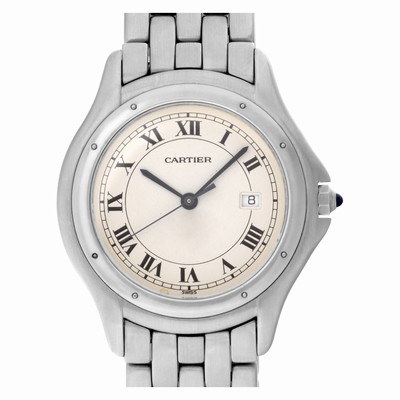 Cartier W35002F5 Cougar Quartz Female Stainless Steel Replica Watches