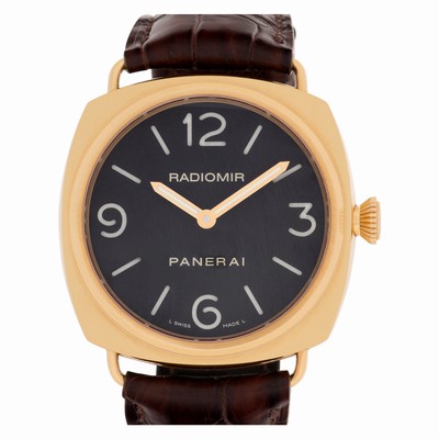 Panerai PAM 231 Radiomir Manual Male 18k rose gold Replica Watches