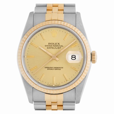 Rolex 16233 Datejust Automatic Male 18k gold & Stainless Steel Replica Watches
