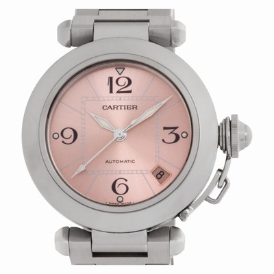 Cartier w31074M7 Pasha C Automatic Female Stainless Steel Replica Watches