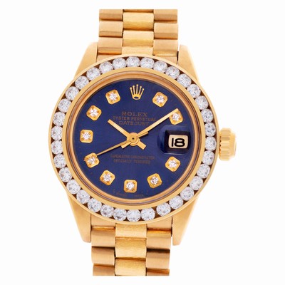 Rolex 6927 Datejust Automatic Female 18k yellow gold Replica Watches
