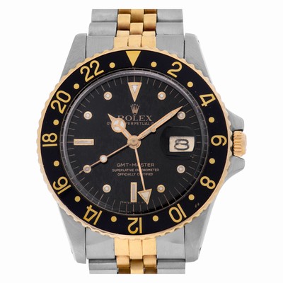 Rolex 16753 GMT-Master Automatic Male 18k gold & Stainless Steel Replica Watches