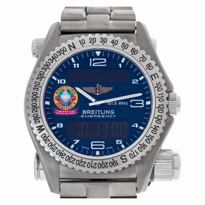 Breitling E56321 Emergency Quartz Male Titanium Replica Watches
