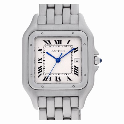 Cartier W25032P5 Panthere Quartz Unisex Stainless Steel Replica Watches