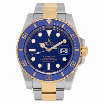 Rolex 116613 Submariner Automatic Male 18k gold & Stainless Steel Replica Watches