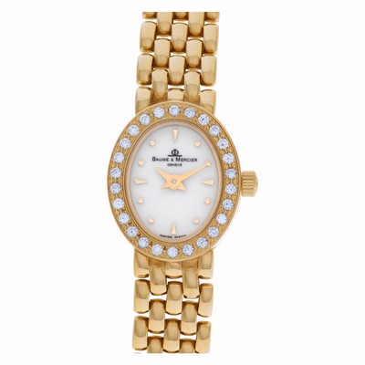 Baume & Mercier MX000M1J Geneve Quartz Female 14k yellow gold Replica Watches