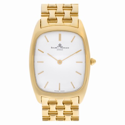 Baume & Mercier MVO45096 Classic Quartz Male 18k yellow gold Replica Watches
