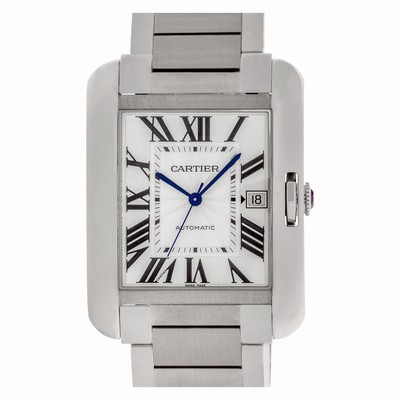 Cartier W5310008 Tank Anglaise XL Automatic Male Stainless Steel Replica Watches