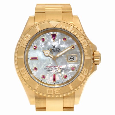 Rolex 16628B Yacht-Master Automatic Male 18k yellow gold Replica Watches