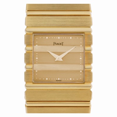 Piaget 7131c701 Polo Quartz Unisex 18k yellow gold Replica Watches