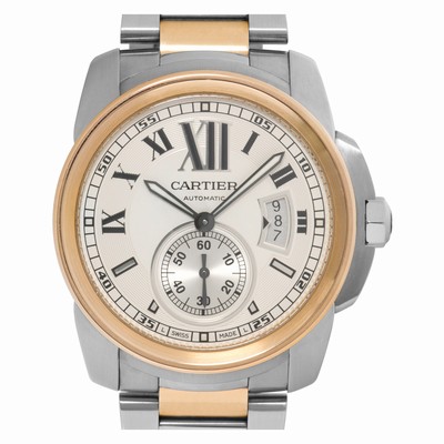 Cartier W7100036 Calibre Automatic Male Stainless Steel Replica Watches