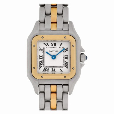 Cartier 1120 2 Panthere Quartz Female Stainless Steel Replica Watches