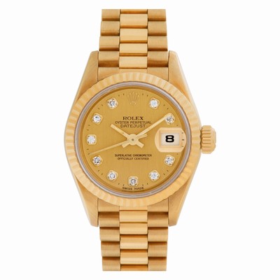 Rolex 69178 Datejust Automatic Female 18k yellow gold Replica Watches