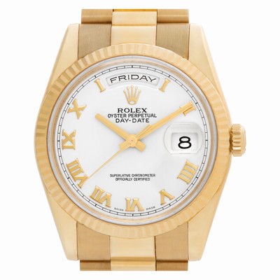 Rolex 118238 Day-Date Automatic Male 18k yellow gold Replica Watches