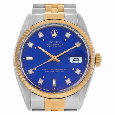 Rolex 16013 Datejust Automatic Unisex 18k gold & Stainless Steel Replica Watches