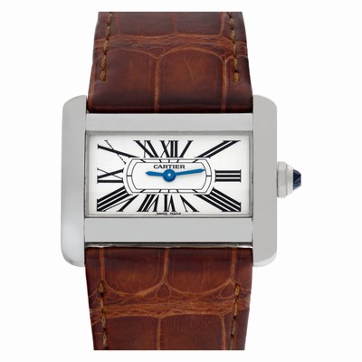 Cartier W6300255 Divan Quartz Female Stainless Steel Replica Watches