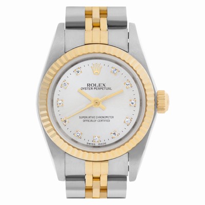 Rolex 76193 Oyster Perpetual Automatic Female Stainless Steel Replica Watches