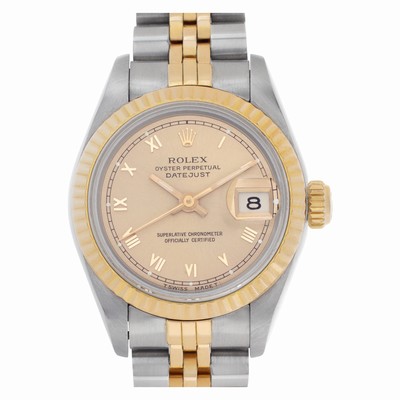 Rolex 69173 Datejust Automatic Female 18k gold & Stainless Steel Replica Watches