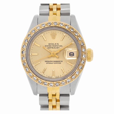 Rolex 69173 Datejust Automatic Female 18k gold & Stainless Steel Replica Watches